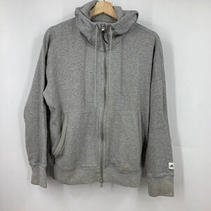 Adidas Women's Reigning‎ Champ French Terry Zne Full Zip Long Sleeve Hoodie Sz M